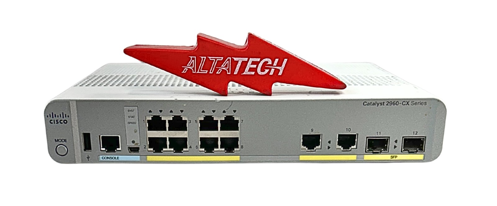 Cisco WS-C2960CX-8TC-L Catalyst 2960-CX 8PT Data LAN Base Switch