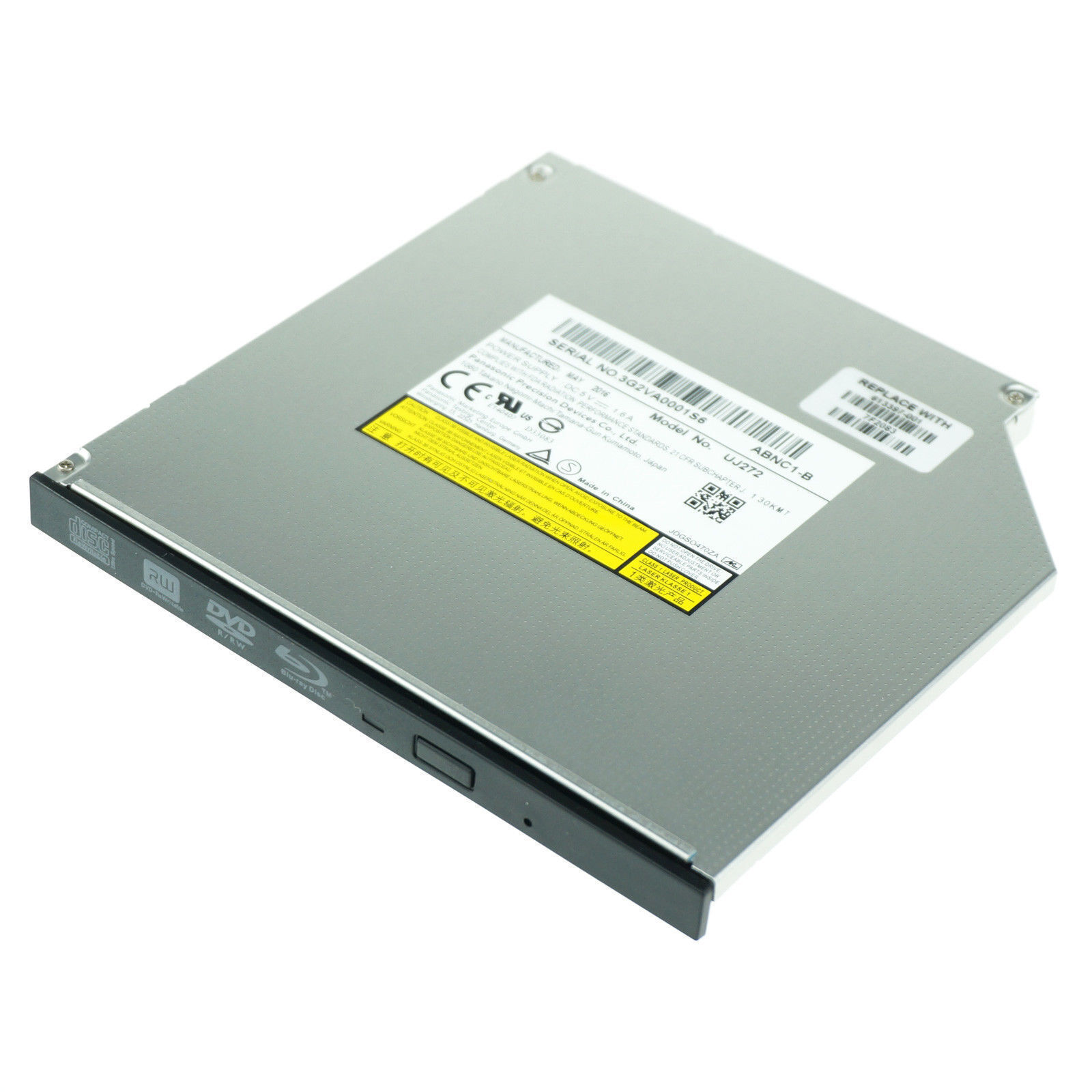 Internal 9.5mm SATA Bluray Burner BD-RW DVD CD Writer Laptop Slim Drive Player