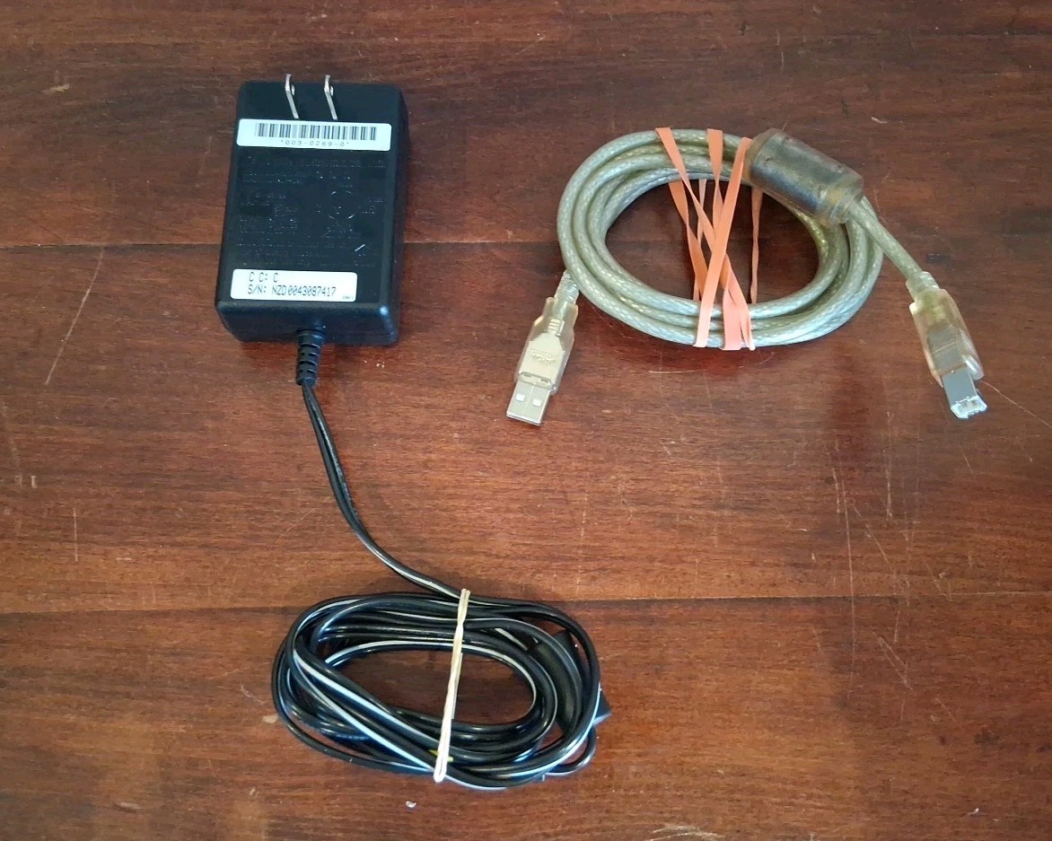 AC Adapter Cords  Canon CanoScan D2400 4200F 4400F  D660U 3200F And Others Used