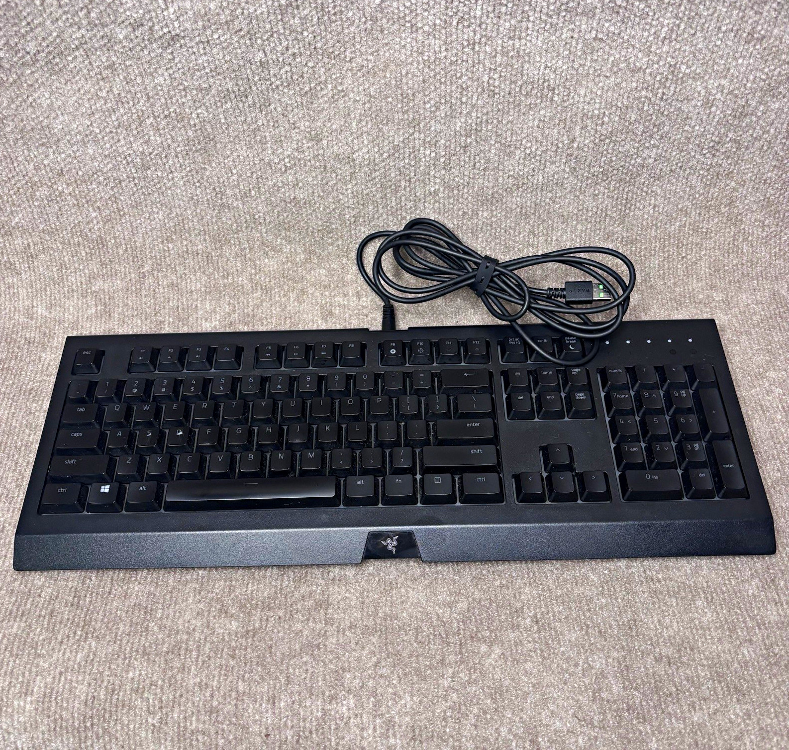 Razer Cynosa Chroma Pro RGB Gaming Keyboard RZ03-0234 Wired USB Tested Works