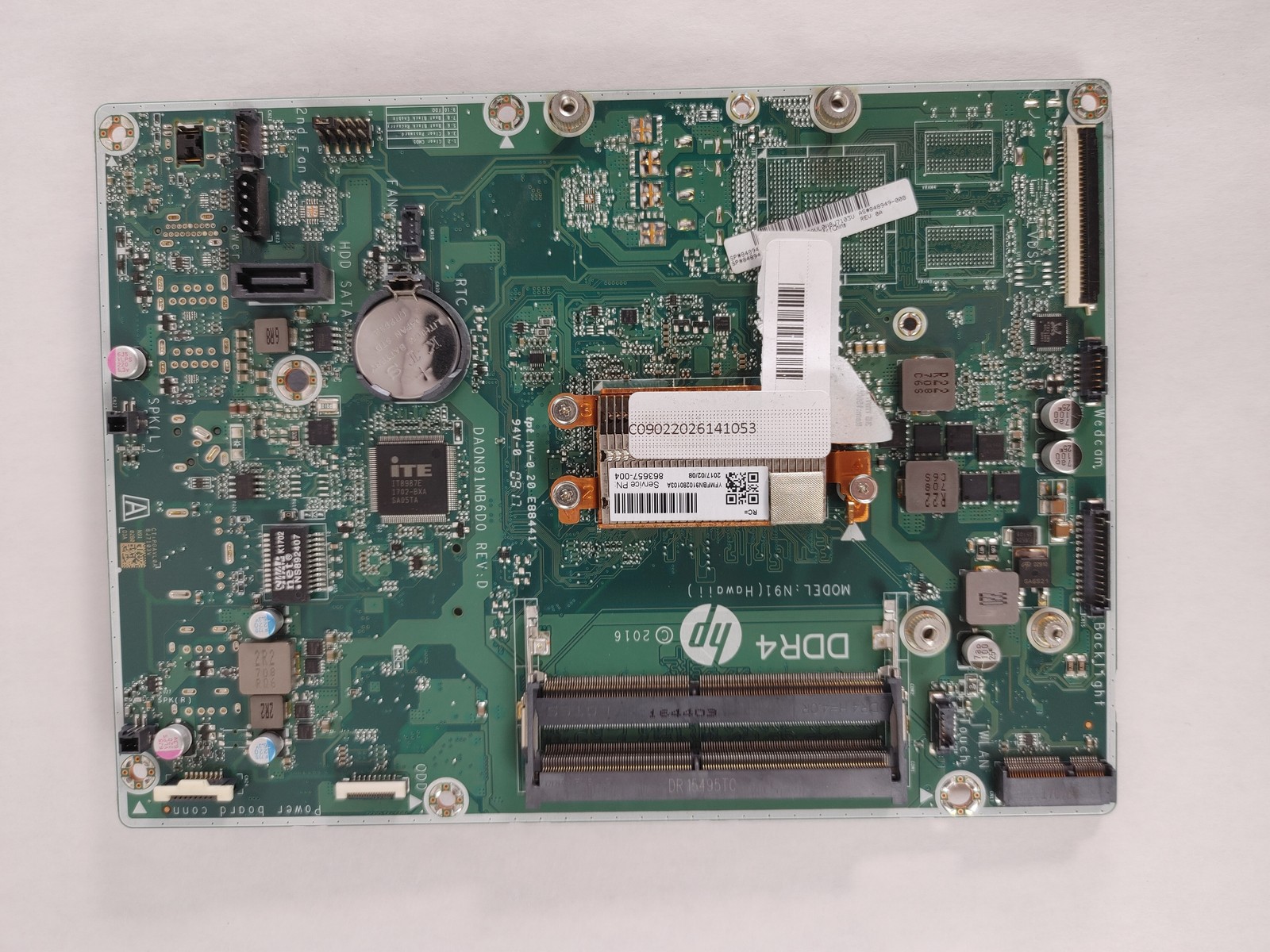 HP 20-C / 22-B / 24-G Series Intel 0 DDR4 Desktop Motherboard 848949-008