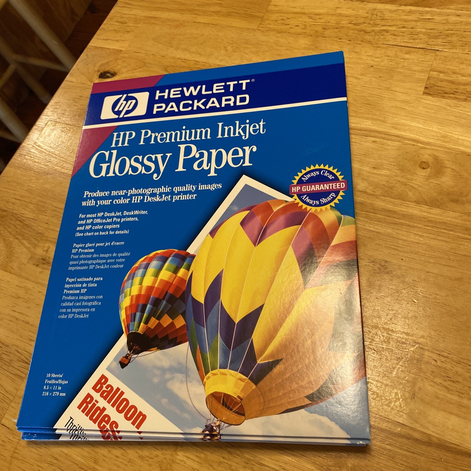 HP Premium Inkjet Glossy Paper Lot Vintage New This Is For 9 Packs Of 10 Sheets