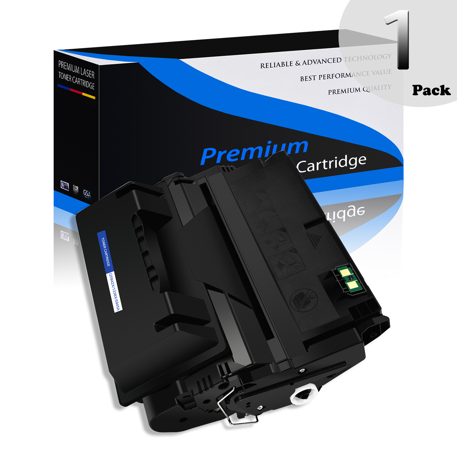 Q5945A 45A Black Toner Cartridge For HP LaserJet M4345 MFP M4345x M4345xm MFP