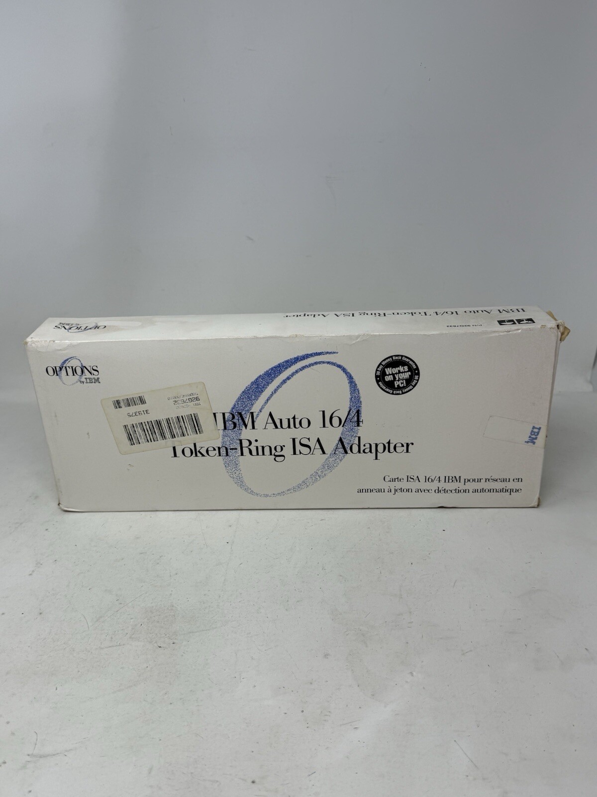 Options by IBM Auto 16/4 ISA Token-Ring / Token Ring ISA Adaptor - 92G7632 - NOS
