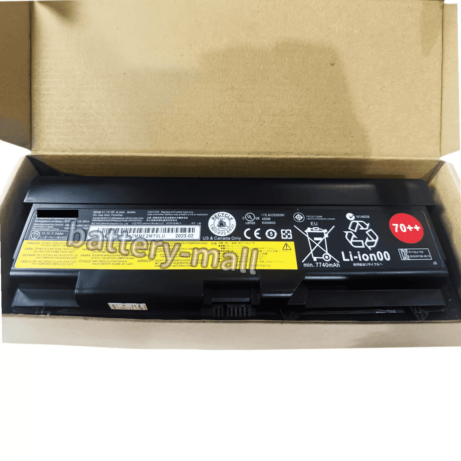 New Genuine 70++ 45N1006 45N1007 Battery For ThinkPad T420 T420i T430 T430i T510
