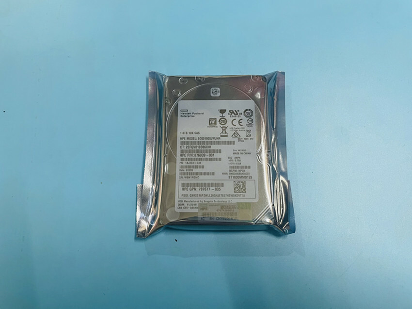 HPE 791034-B21 ST1800MM0129 1.8T 10K 12G 2.5 SAS for G8/G9