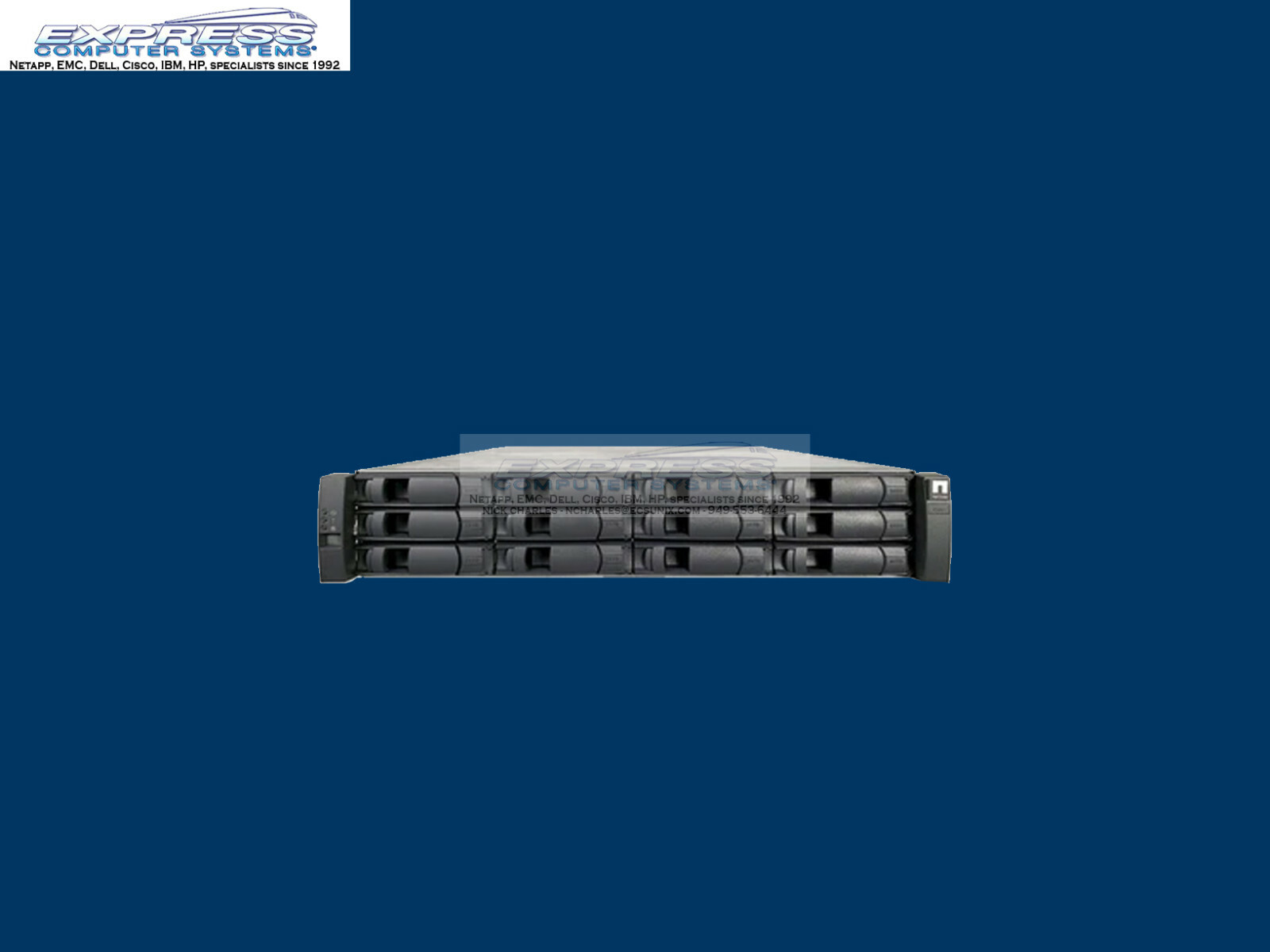 Netapp DS212C 12x 16TB 7.2K NL SAS X388A 12G Expansion Shelf