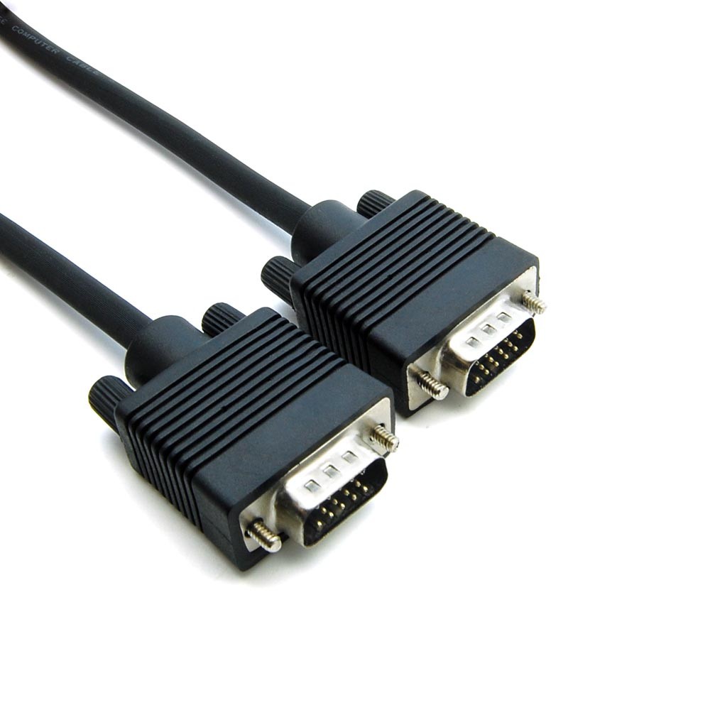 10 Pack of 25Ft SVGA Male to Male Cable