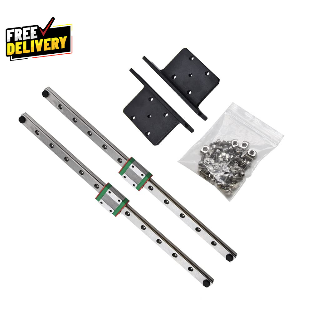 MGN12H Y Axis Linear Rail Guide Kit 300mm for Ender 3 V2 Pro Printers