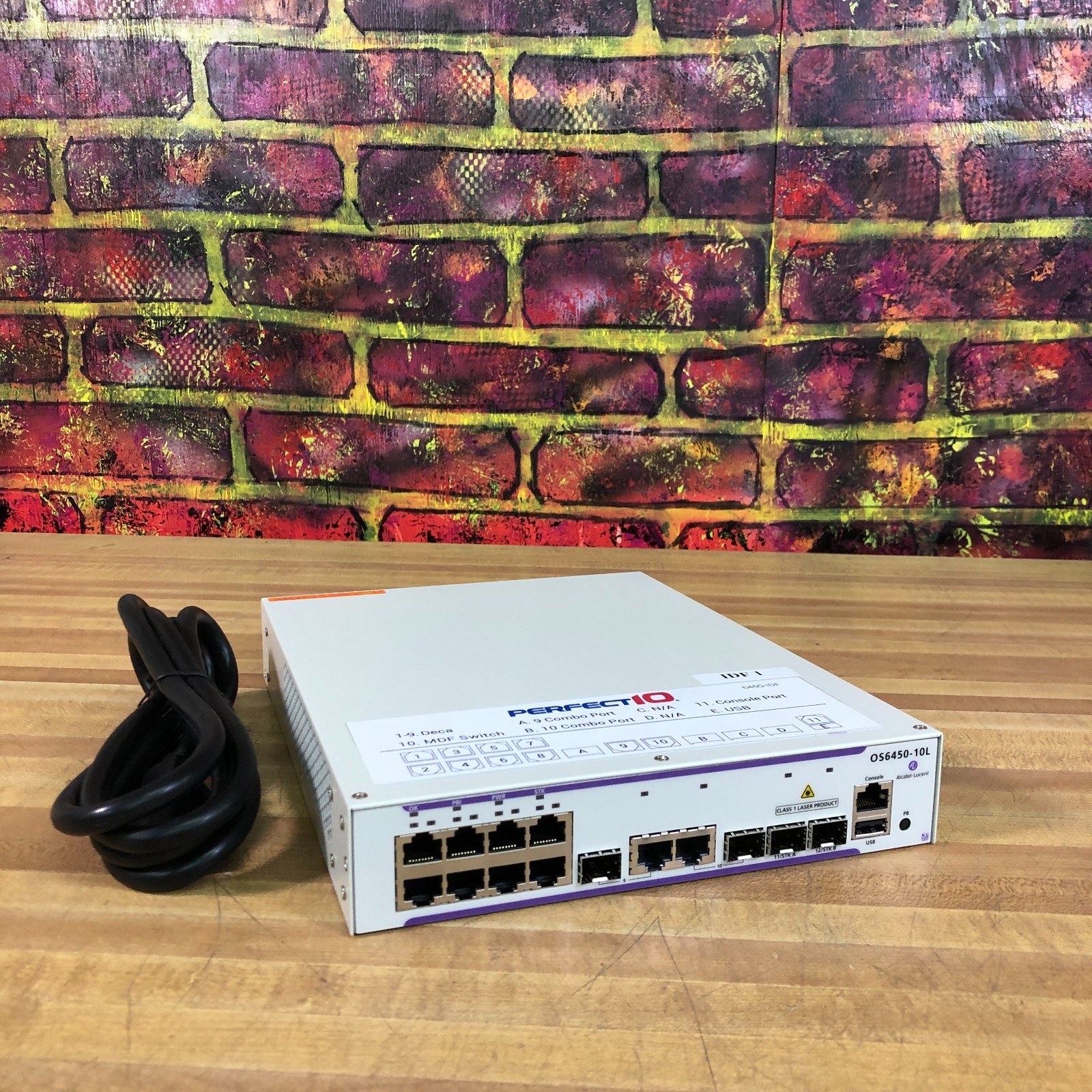 Alcatel-Lucent OS6450-10L L3 Managed 8 port Gigabit PoE (NEW OPEN BOX)