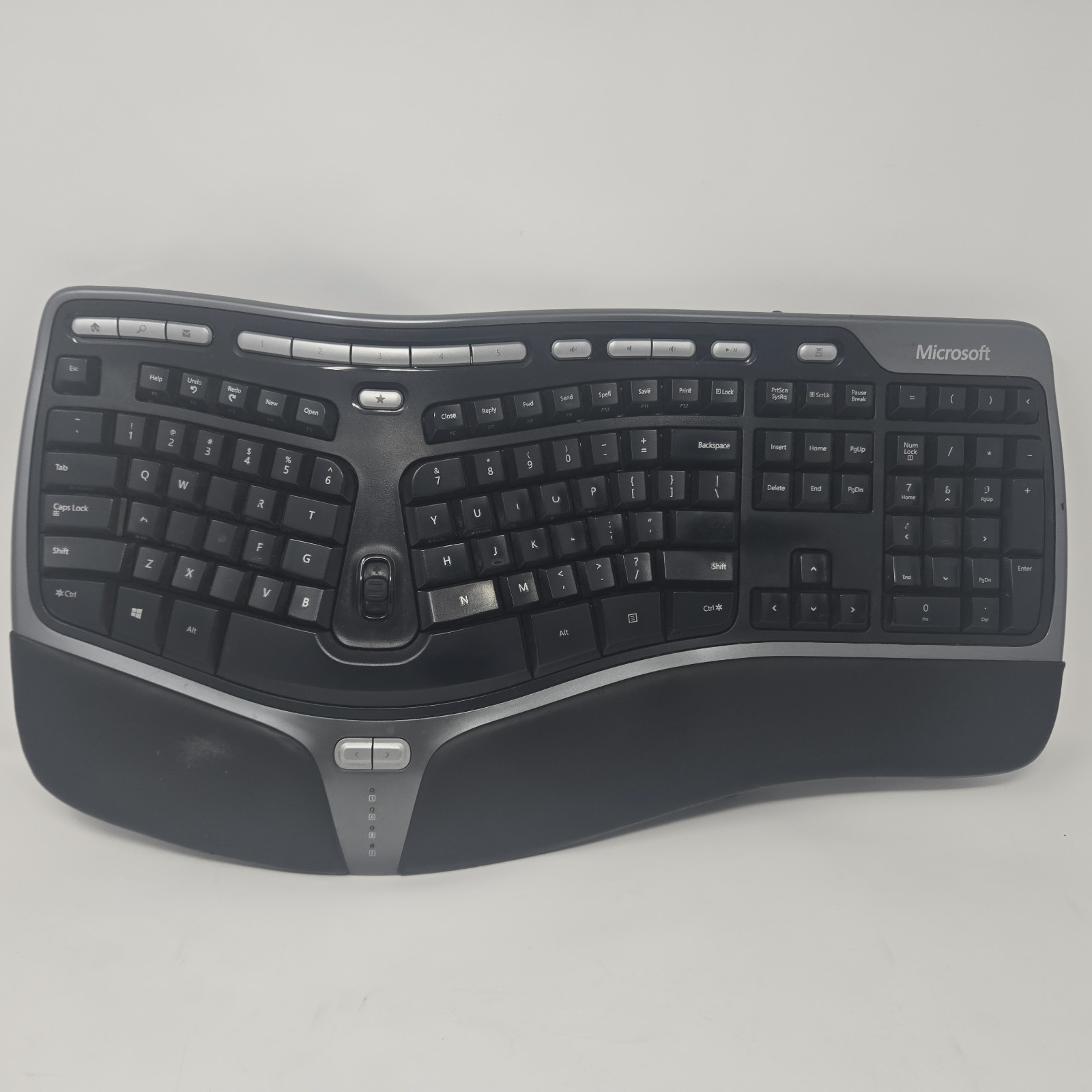 Microsoft Natural Ergonomic Keyboard 4000 V1.0 Wired USB WORKS *READ*