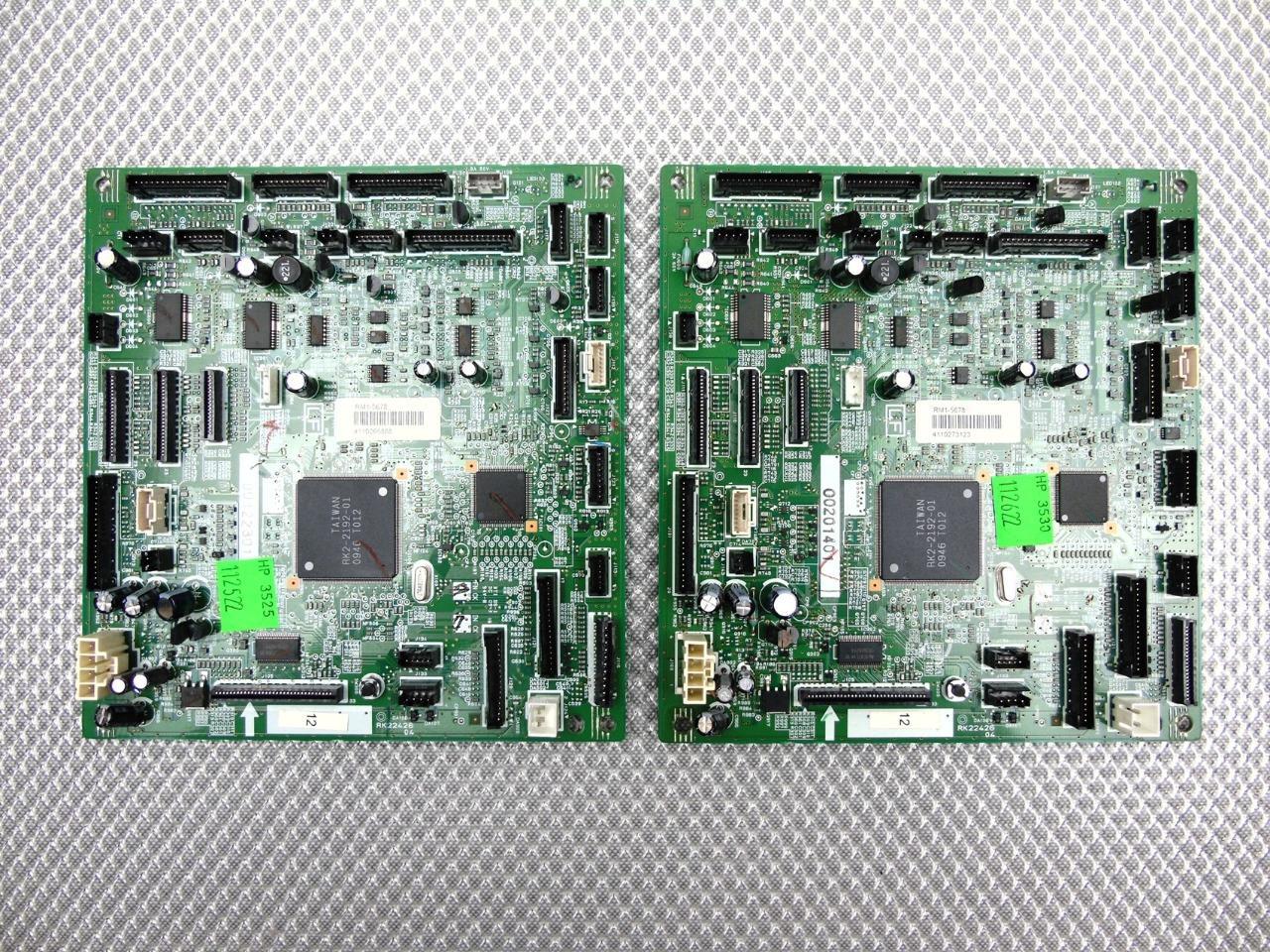 Lot of 2 - HP CP3525 CM3530 CM3530fs CLJ Printer DC Controller Board - RM1-5678