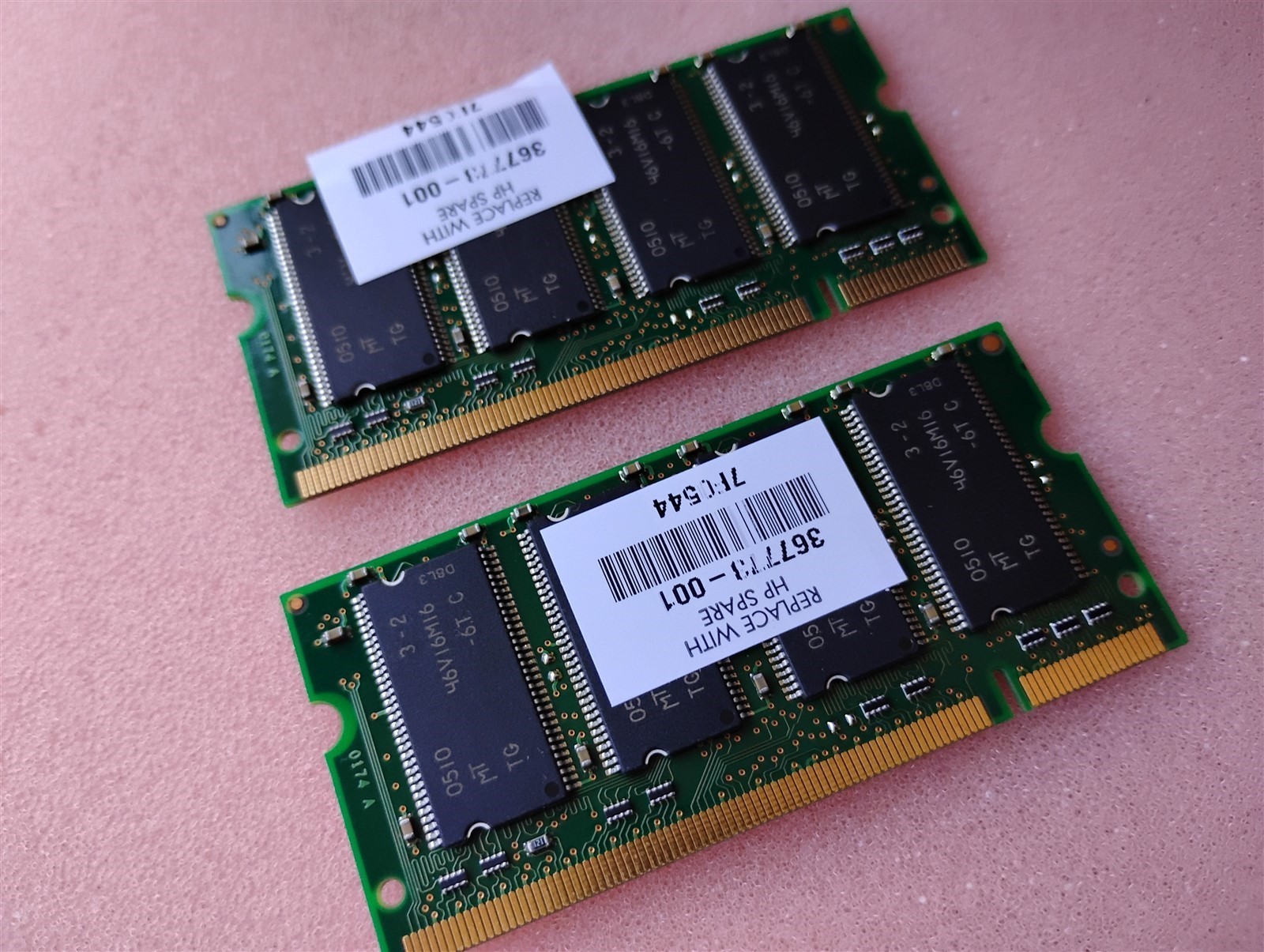 512MB 2x256MB PC2700S HP 367773-001 DDR-333 LAPTOP SODIMM Memory DDR1 Kit #HR94
