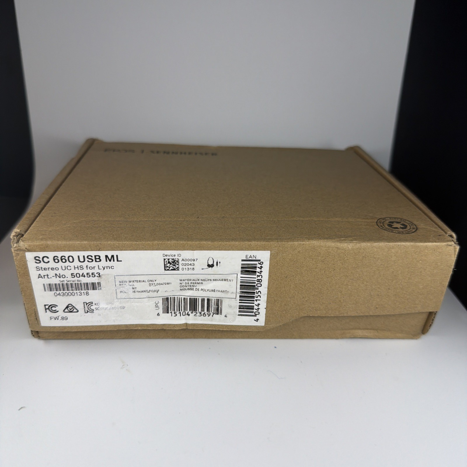 Sennheiser Consumer Audio SC 660 USB ML (504553) - Double-Sided MSRP $164 New