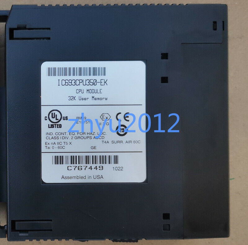 100% Test1Pcs Used IC693CPU350-EK Via DHL or Fedex