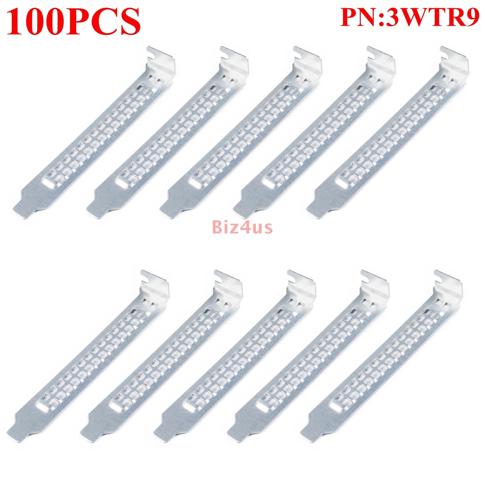 100PCS Full Height Blank Plate For Dell R540 R640 R740XD R840 VENTED Cover 3WTR9