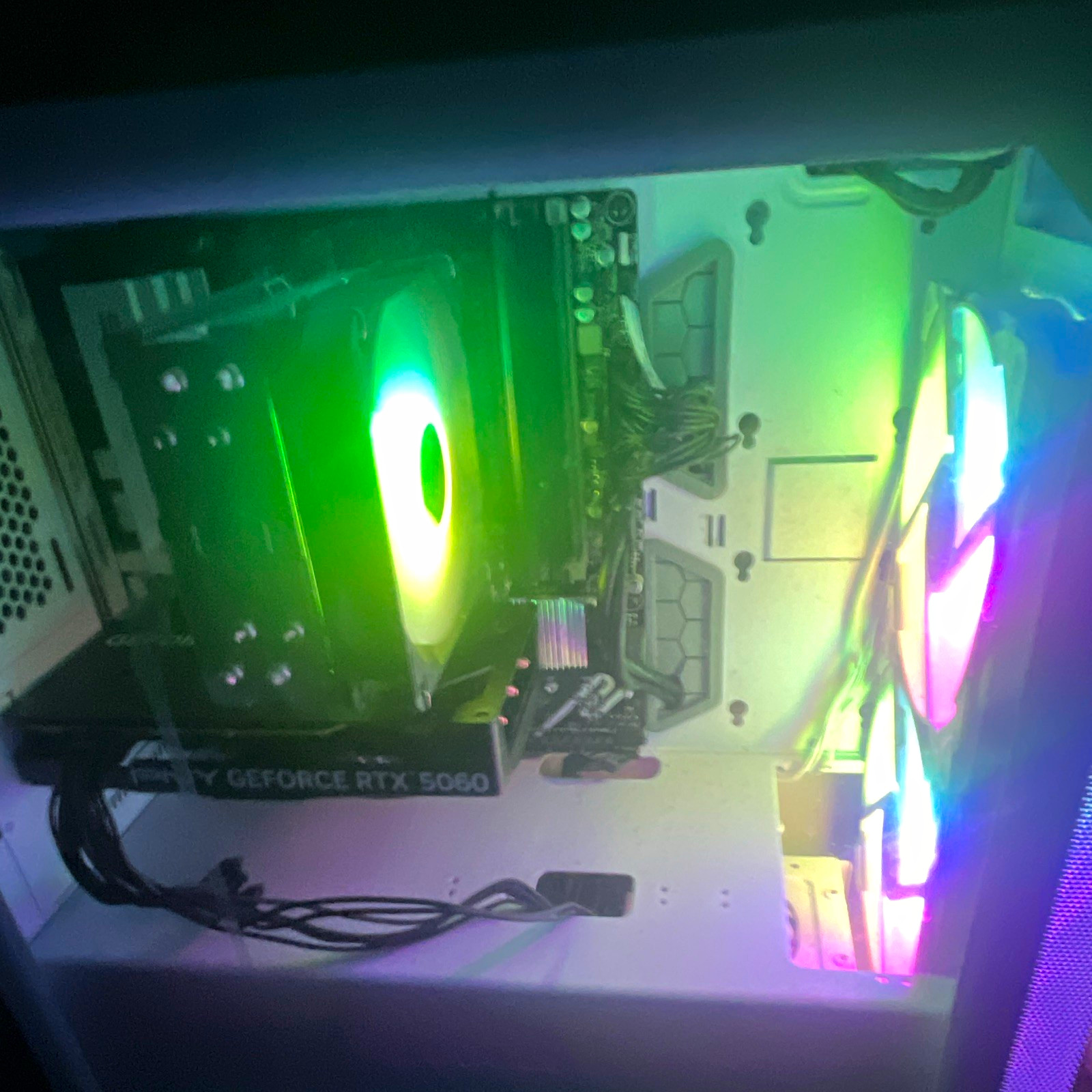 NVIDIA GeForce RTX 5060 GPU Graphics Card, GeForce Brand, RGB Lighting