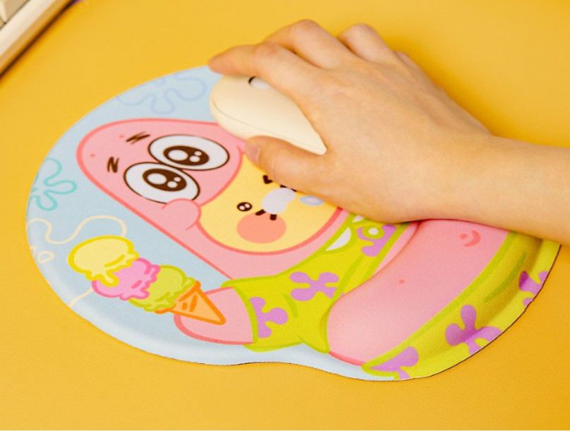 SpongeBob X Kakao Friends Baby Ddungyi Wrist Protection Mouse Pad_Baby Chunsik