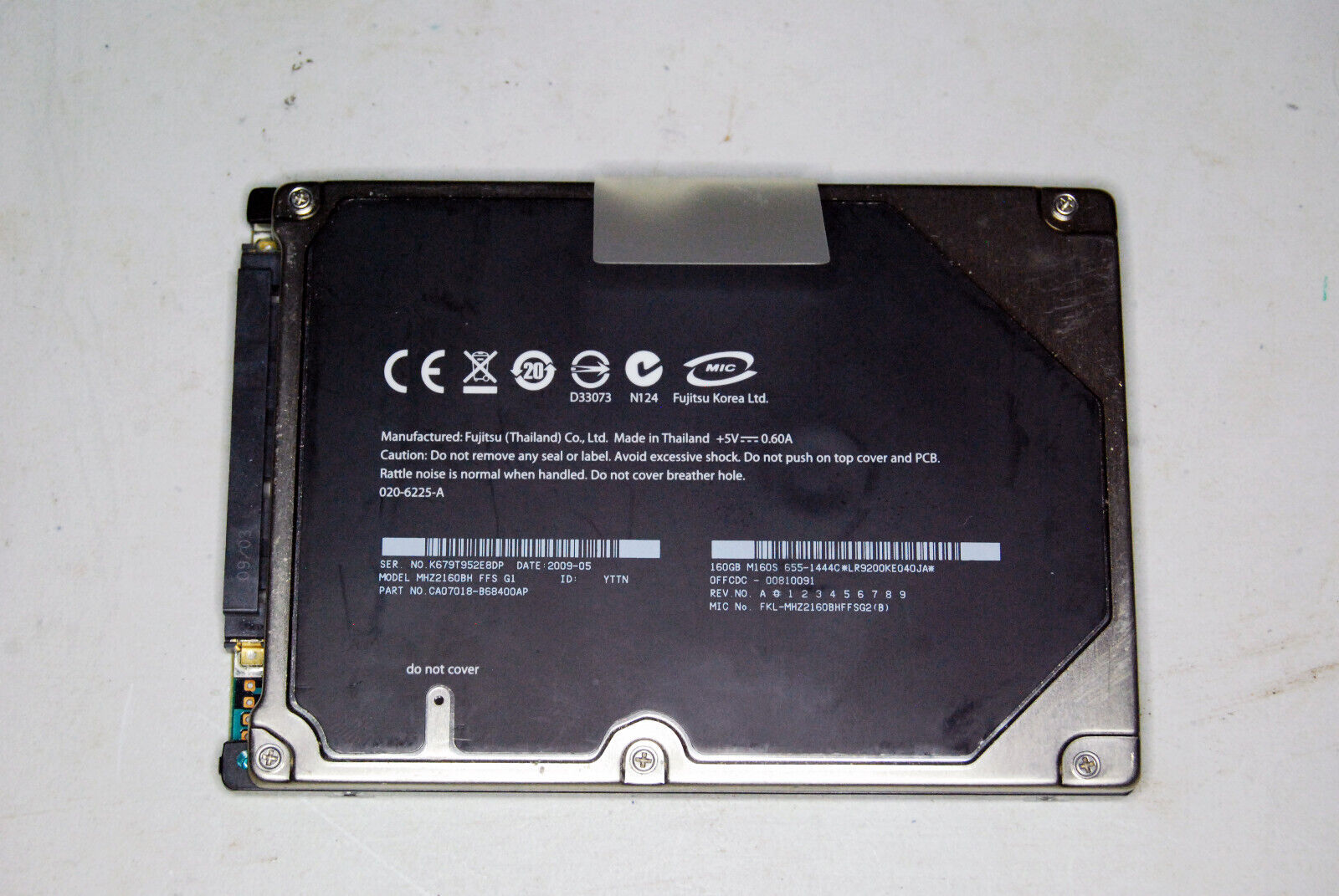Fujitsu 160GB 2.5