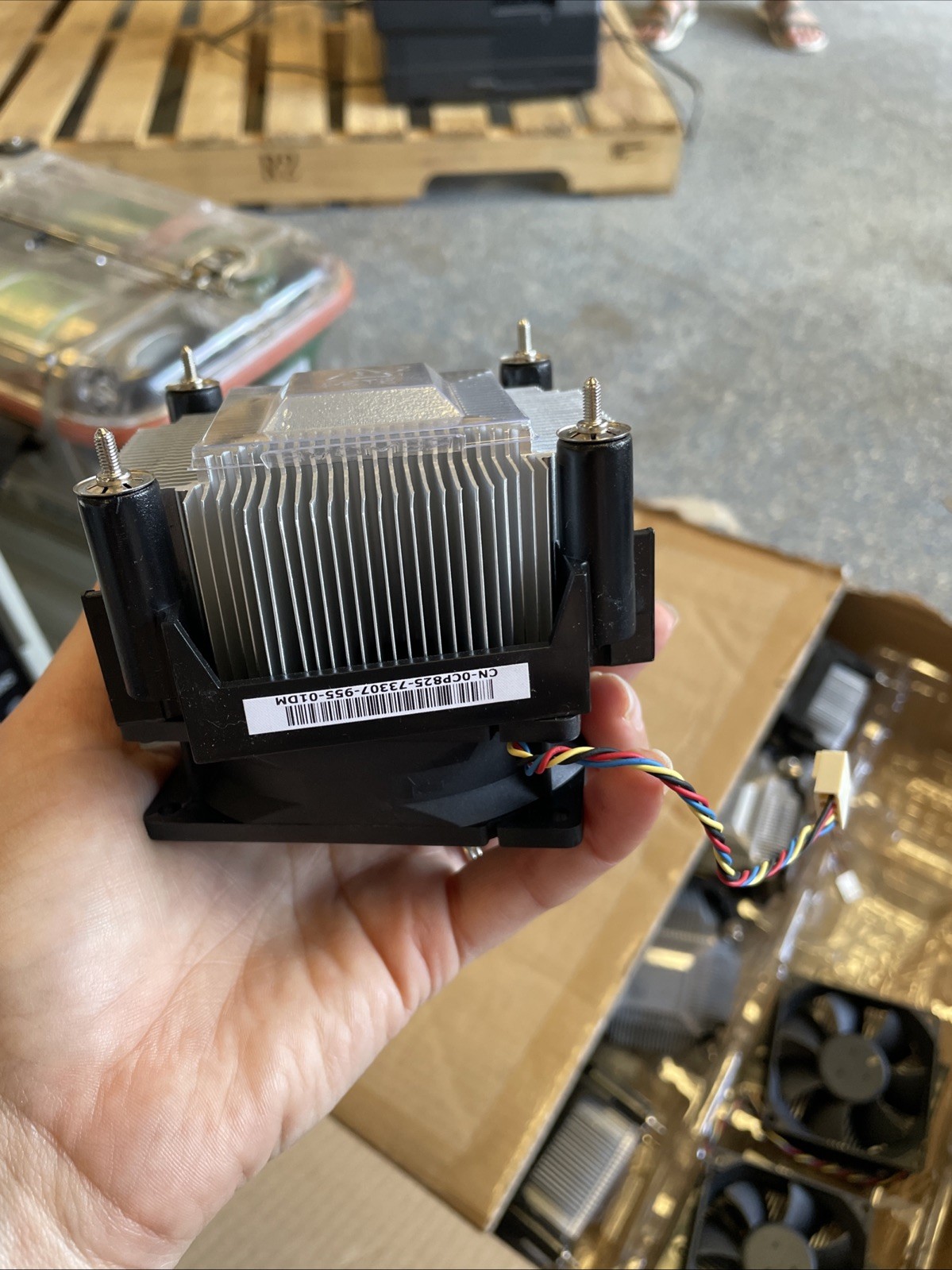 OEM Dell CP825 JY167 CPU Heatsink/Fan for Vostro 200 220 400 410 420 430