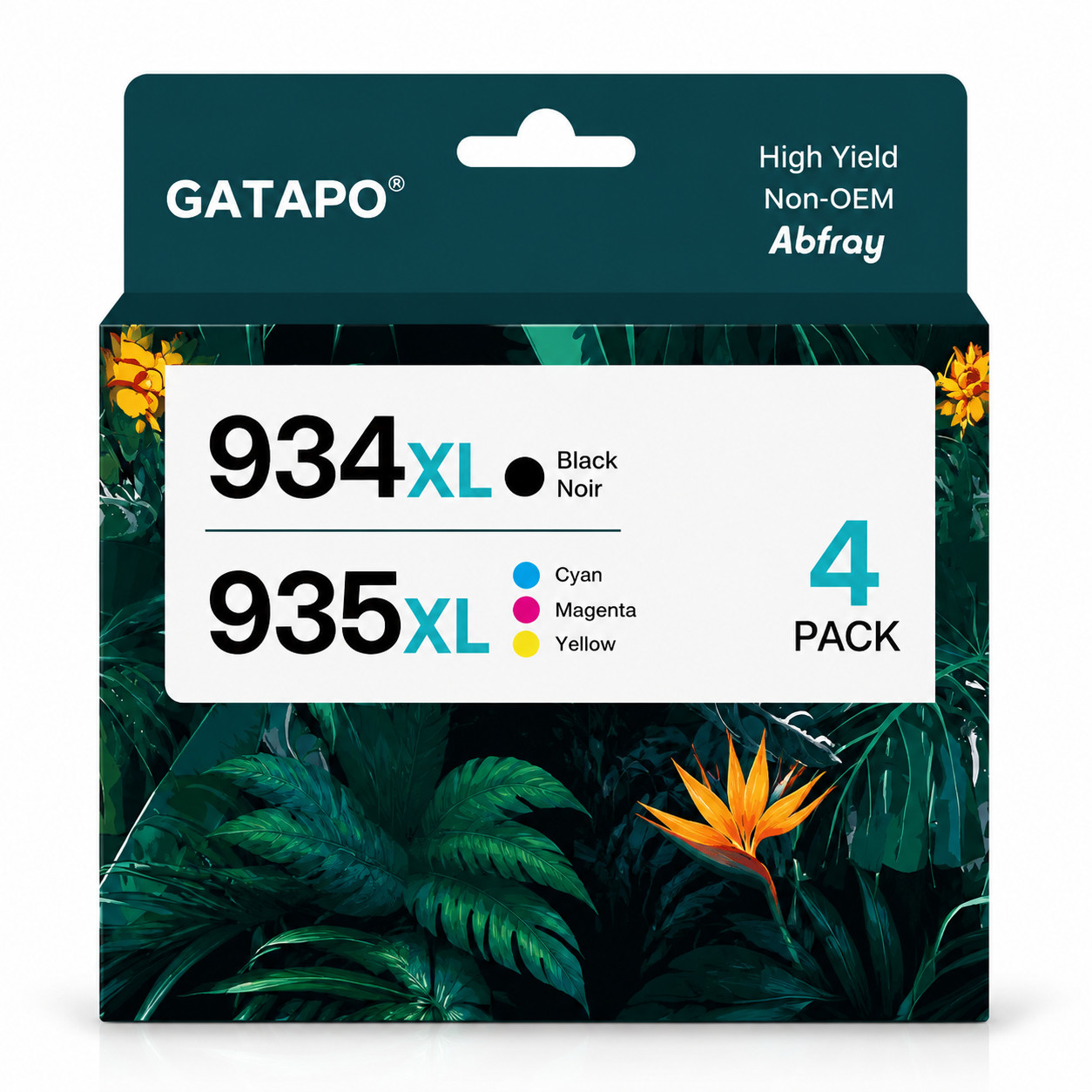 934XL-1BK_935XL-3PK Ink Cartridges (C/Y/BK/Mfor OfficeJet 6815 HP OfficeJet 6812