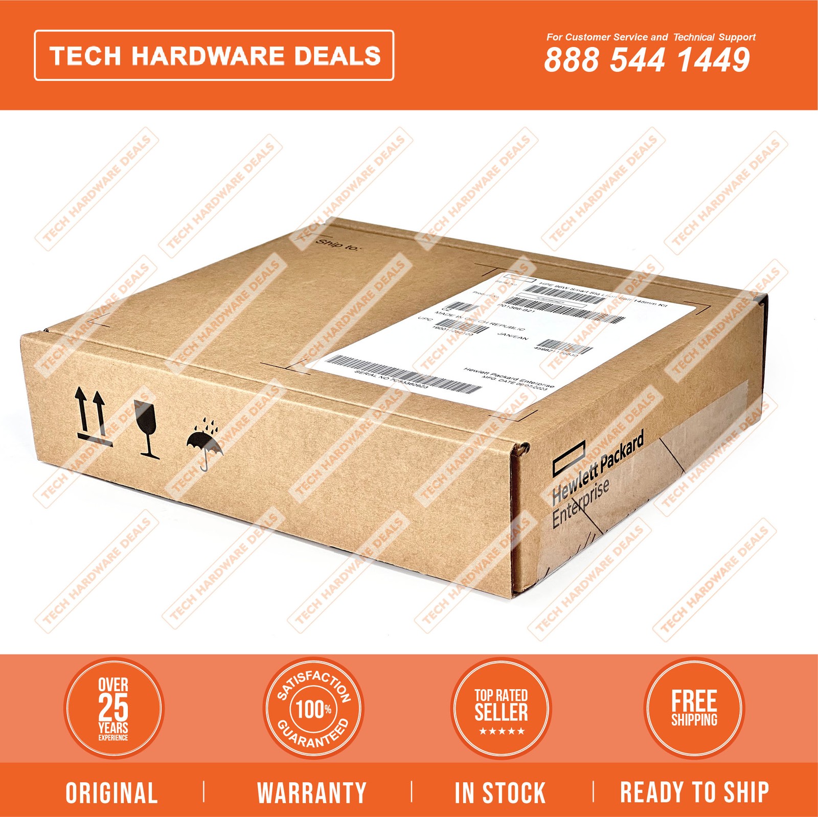 875241-B21 3 Year HPE Warranty RETAIL BOX HPE 96W Smart Storage Battery with 145