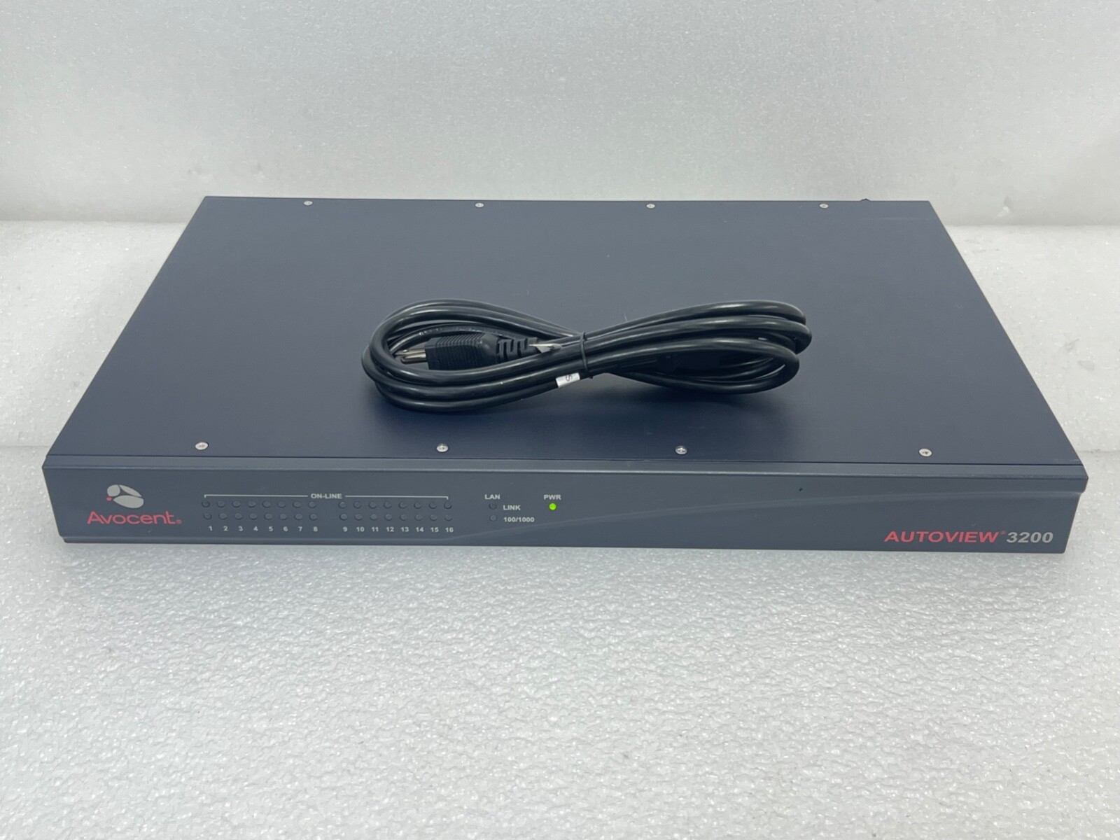 Avocent AV3200 / 520-473-505 Autoview 3200 16 Port KVM IP Switch Great Condition