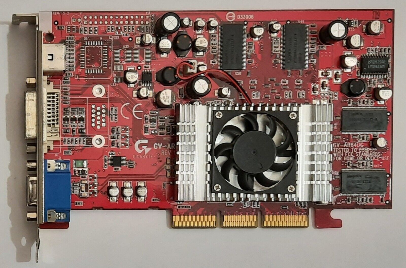 Gigabyte GV-AR64DG AGP Graphics Card (ATI Radeon 7500, 64MB, Retro, 2002)