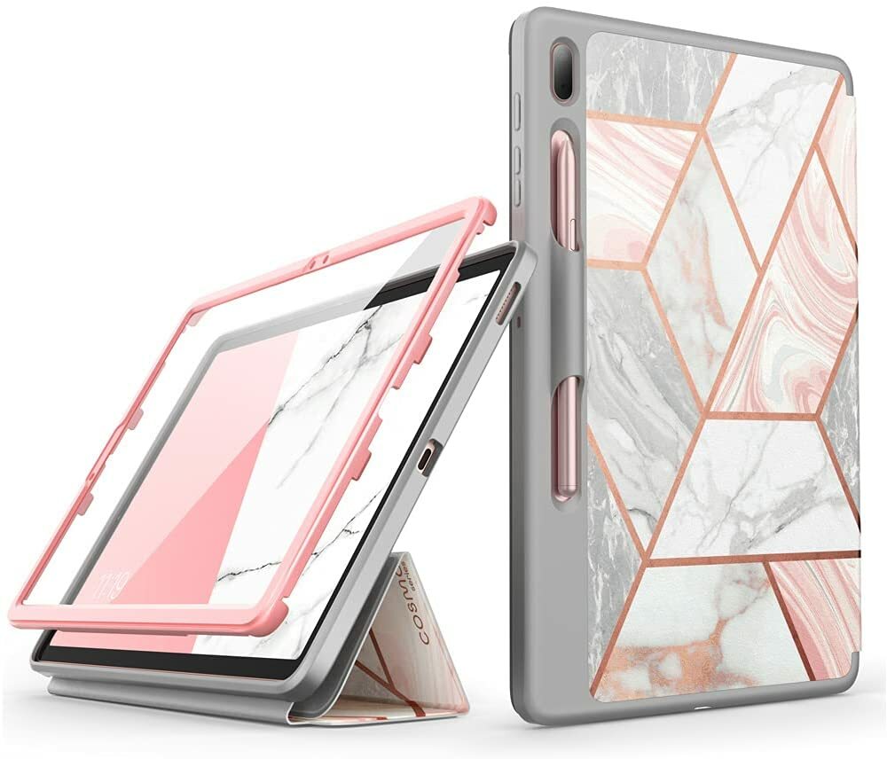 i-Blason for Samsung Galaxy Tab S7 FE 12.4" Smart Case Screen Cover +Pen Holder