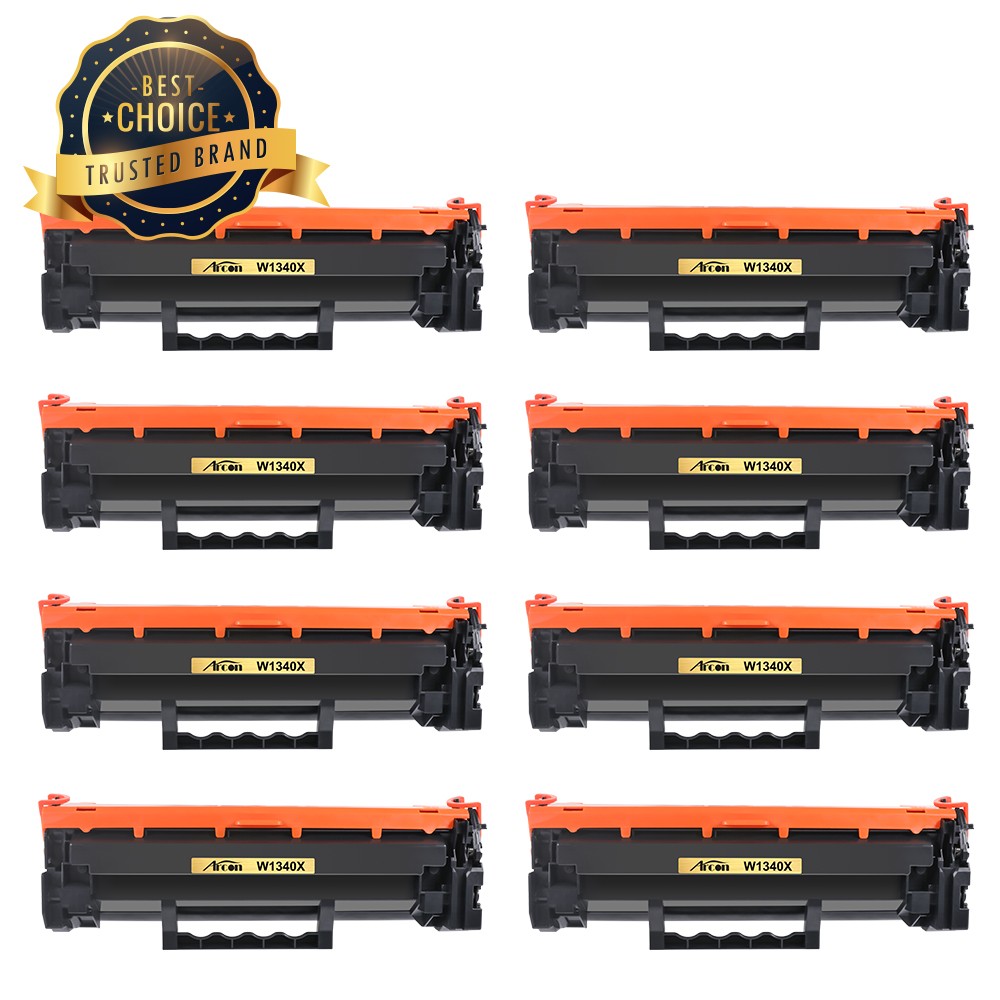 8 PK WITH CHIP W1340X Toner Cartridge for HP 134X LaserJet M209 M209dw M234sdw