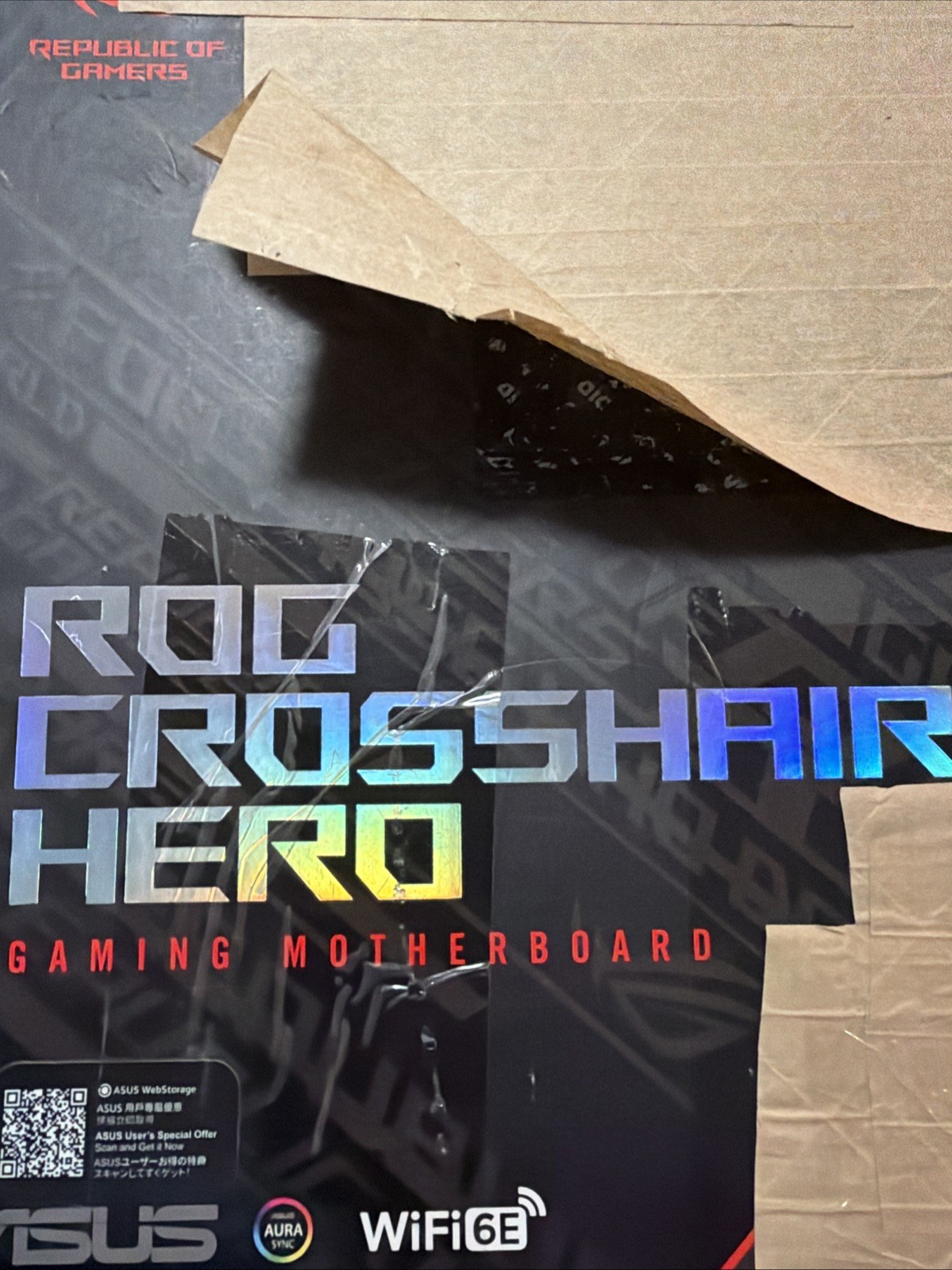 ASUS ROG Crosshair X670E HERO Socket AM5 AMD Motherboard UNTESTED PARTS ONLY