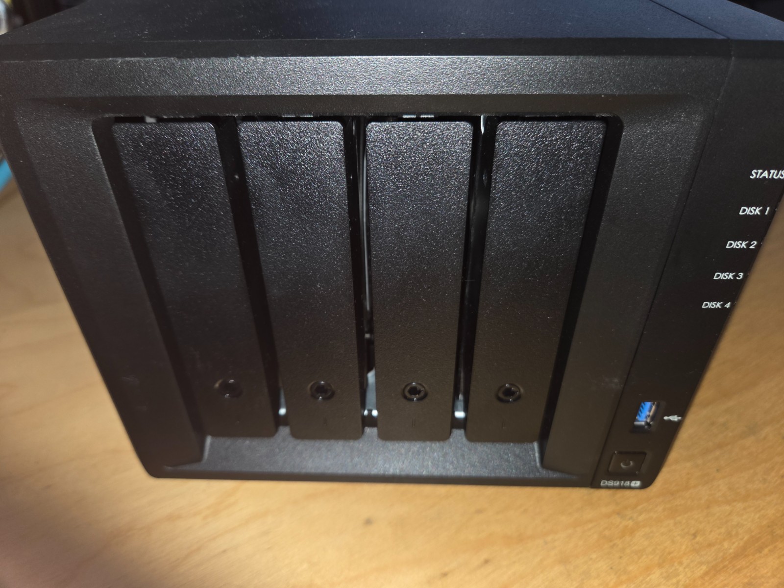 Synology 4 Bay NAS DiskStation DS918+ with 24TB Storage