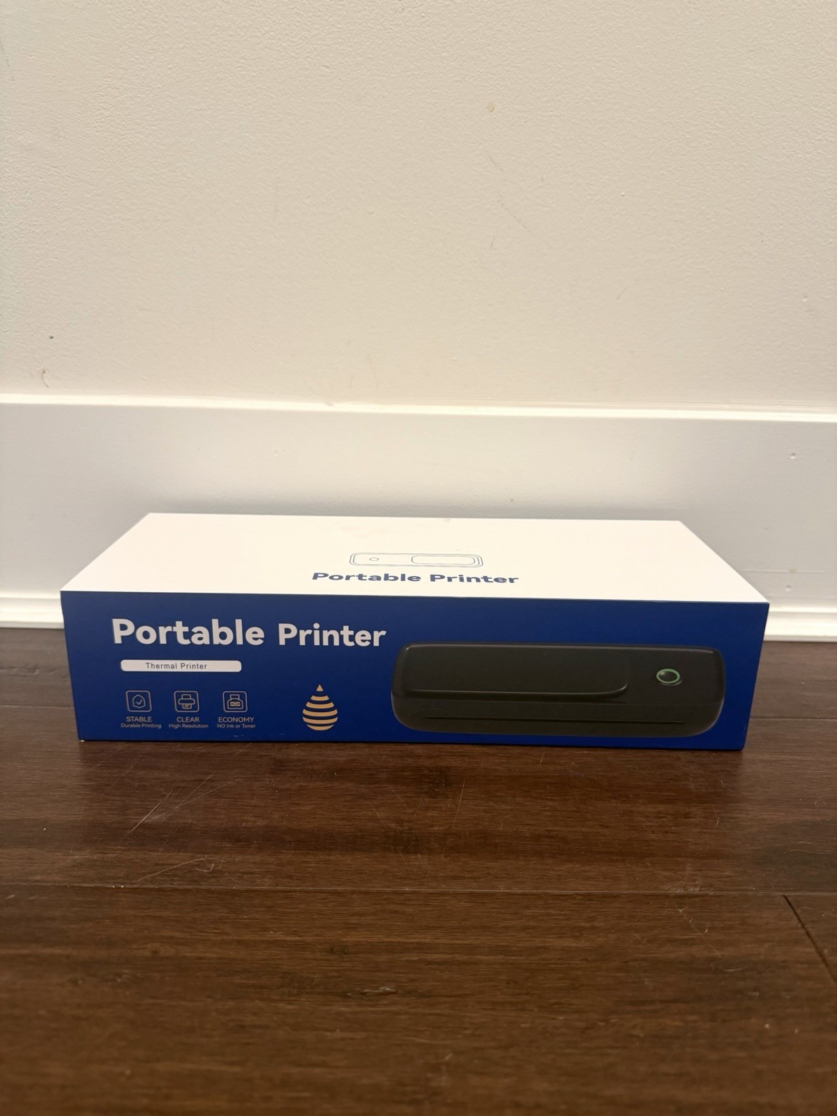 Aixiqee A80 Portable Wireless Bluetooth Thermal Printer, A4/A5/2/3/4in NIB NEW
