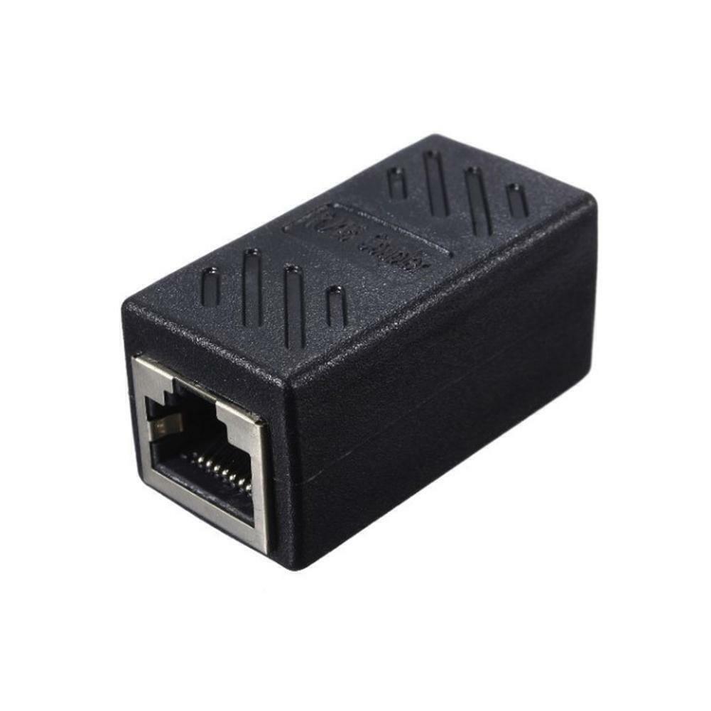 RJ45 Inline Coupler Cat7/Cat6/Cat5e Ethernet Network Cable Connector- -US D3P1