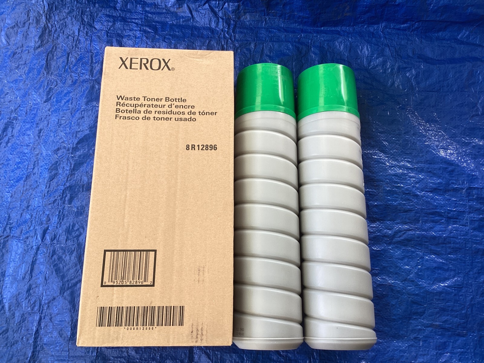 NEW Lot of 2,  Xerox 008R12896 Waste Container & 2 x 006R01552 Toner Cartridge