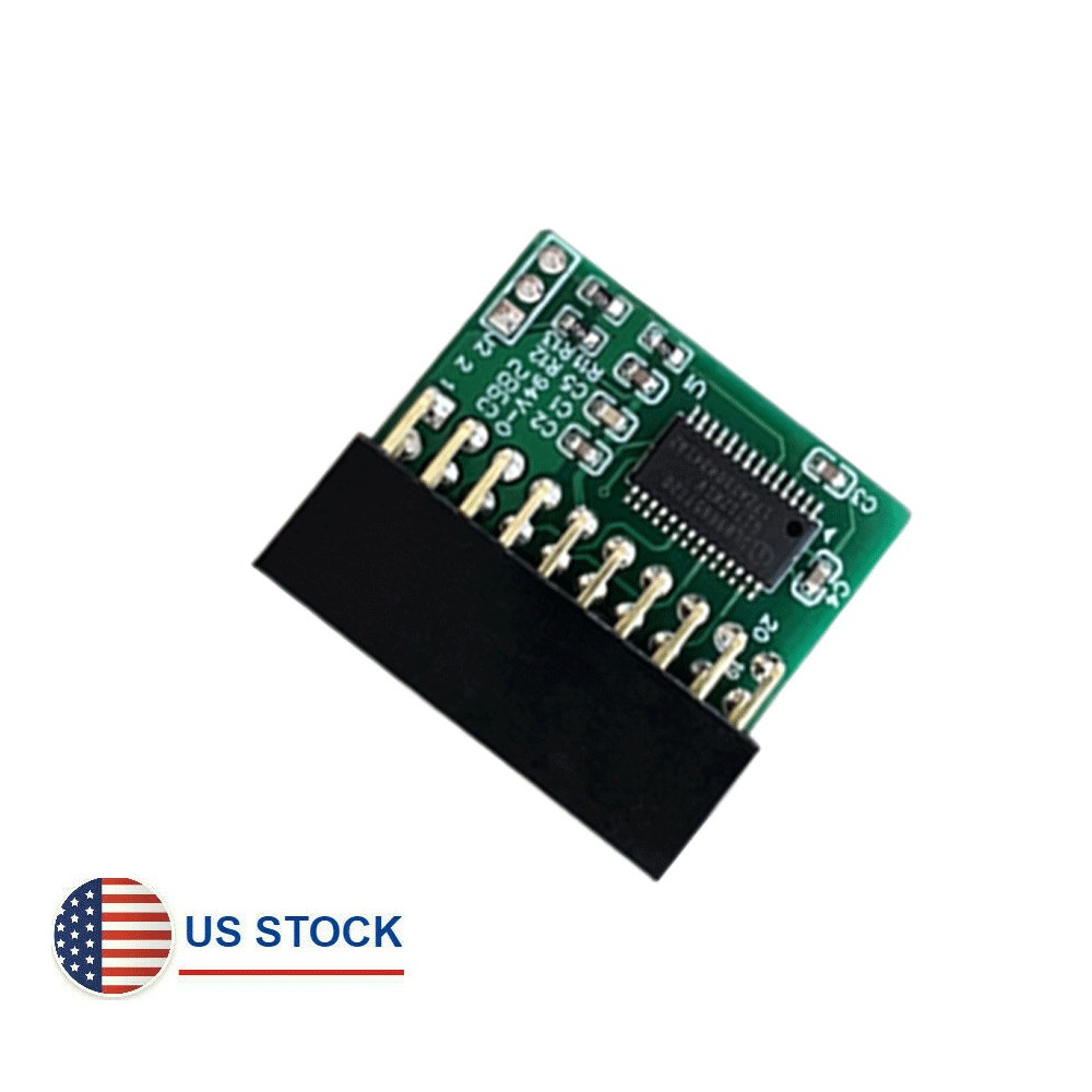 20-Pins TPM 2.0 Module Trusted Platform For SuperMicro AOM-TPM-9665V TCG 2.0 US