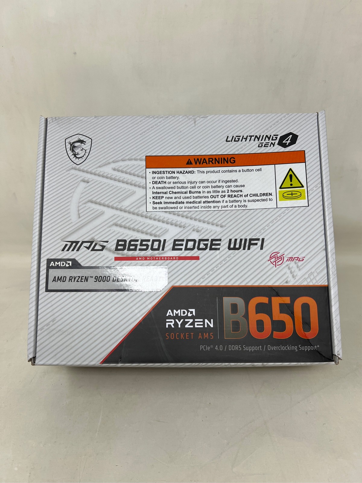 MSI MPG B650I EDGE WIFI AM5 Mini ITX MotherBoard