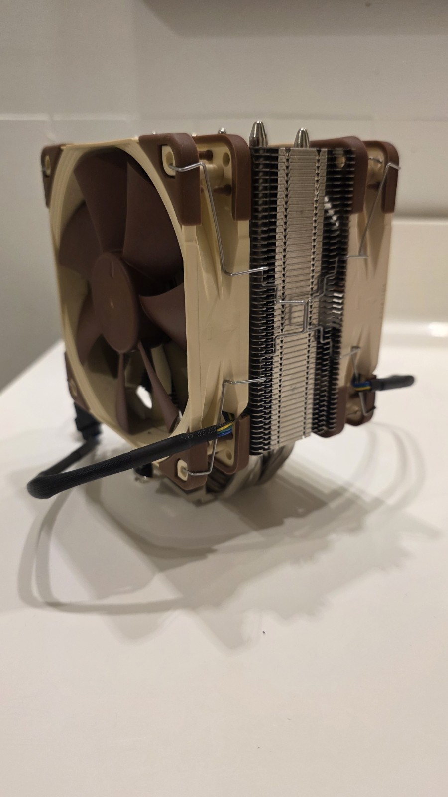 EXCELLENT Brown Noctua NH-U12S AM4 AM5 CPU Cooler TWO NF-F12 Fans - NH-D15 G2