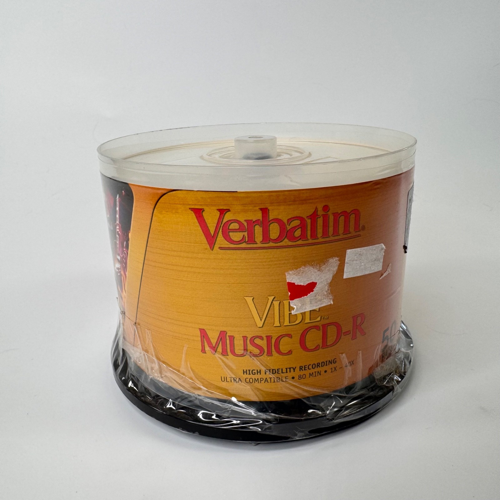 Verbatim VIBE Music CD-R 50 pack 1x - 40x speed New Still Sealed