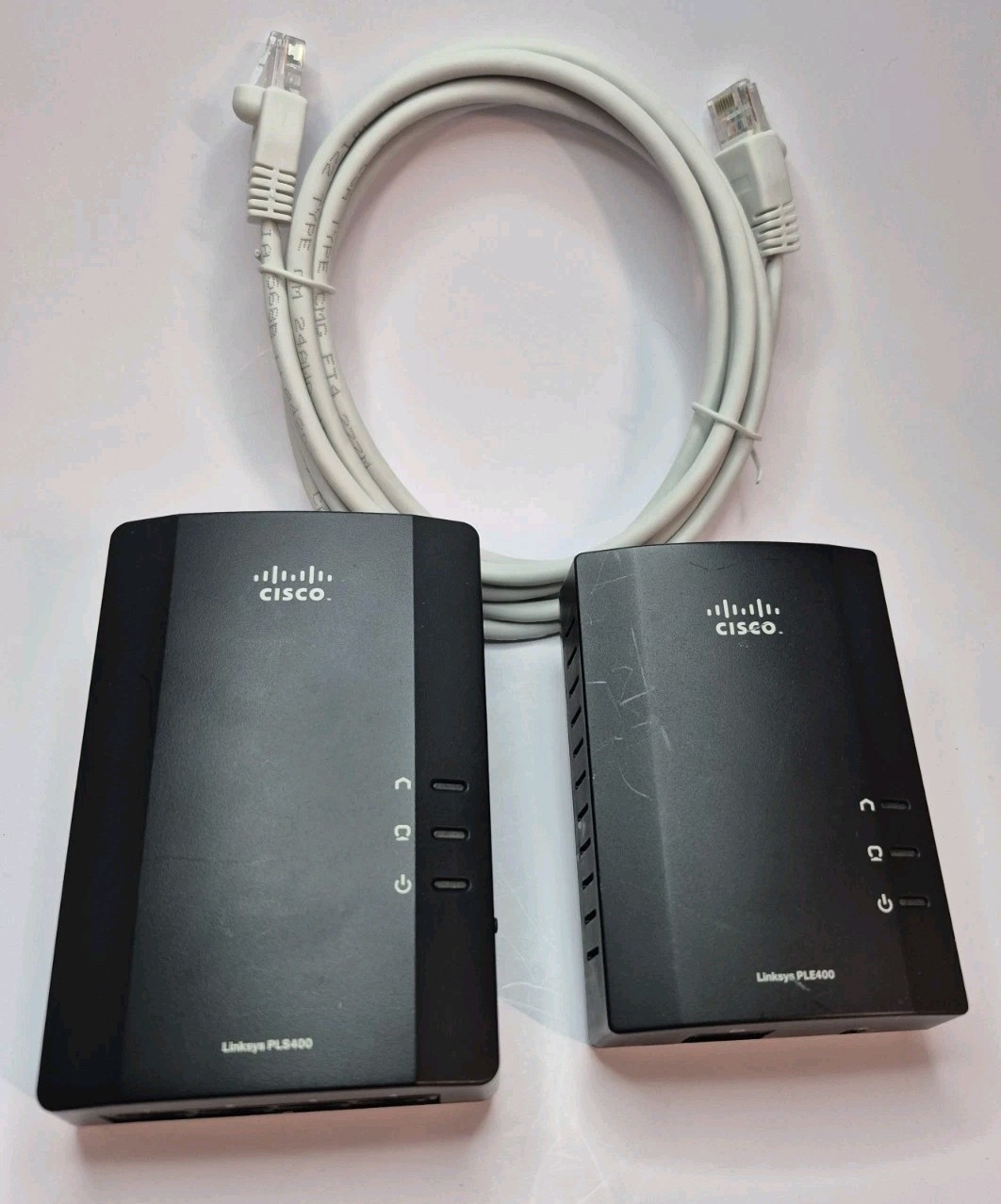 Linksys Cisco Powerline Ethernet Adapter - PLS400 & PLE400