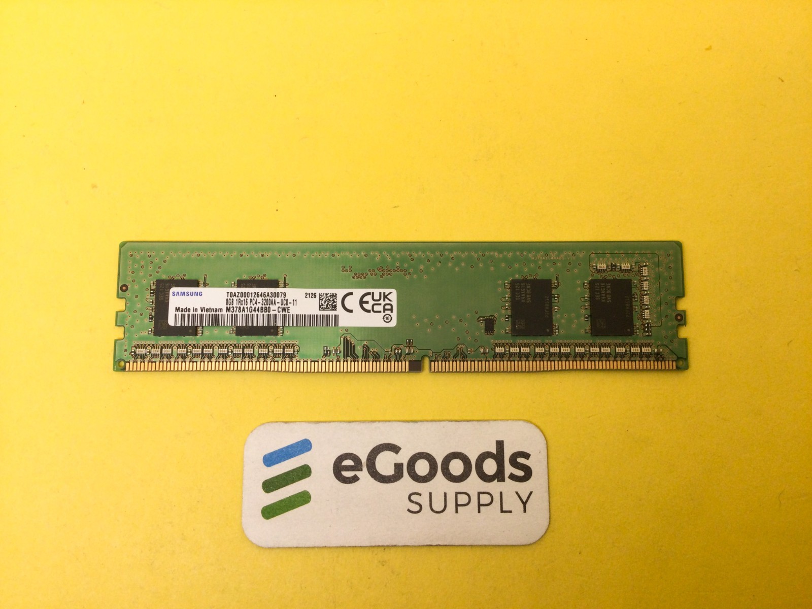 M378A1G44BB0-CWE Samsung 8GB 1Rx16 PC4-3200AA UDIMM Desktop RAM