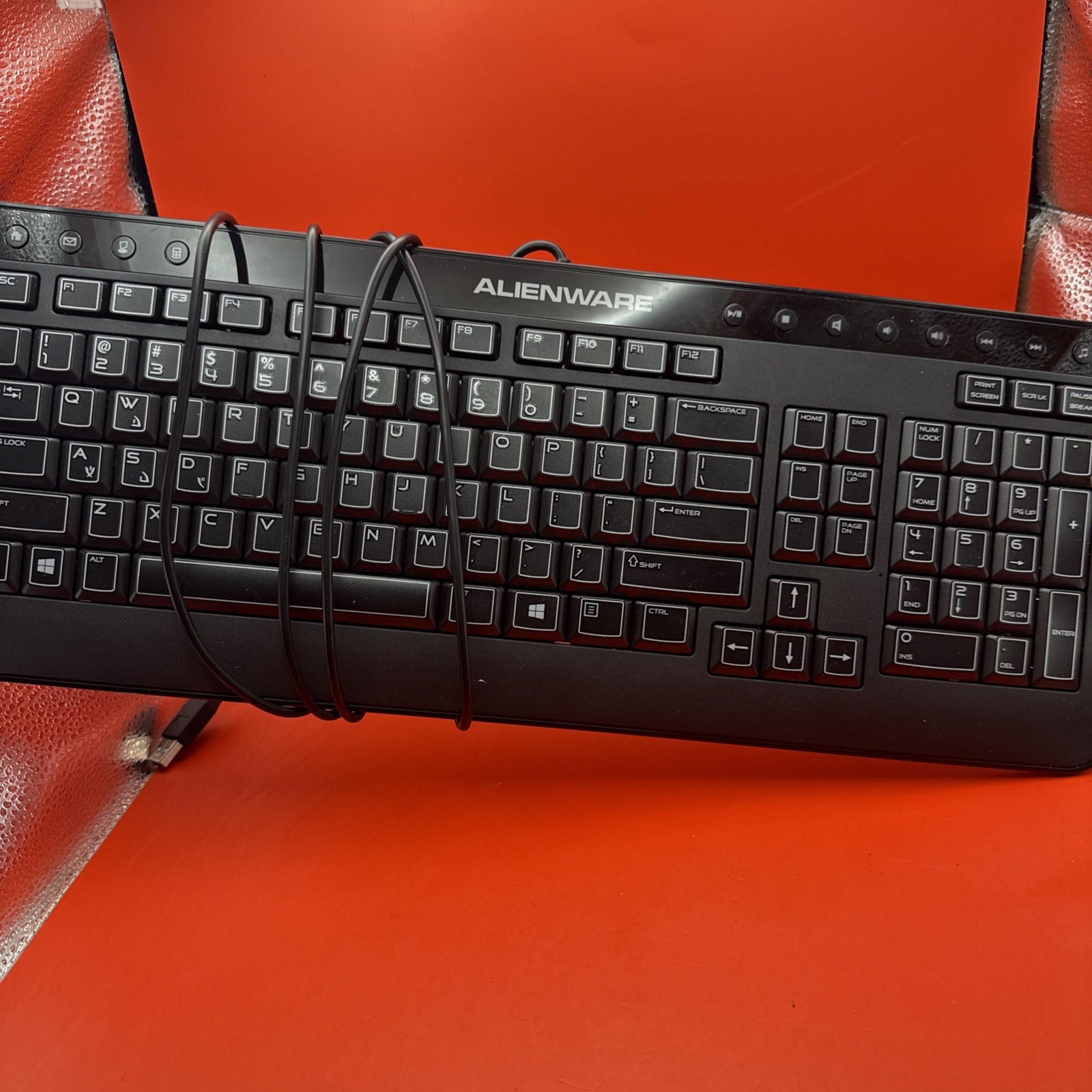 Dell Alienware Multimedia USB Keyboard 40cm0 Sk-8165