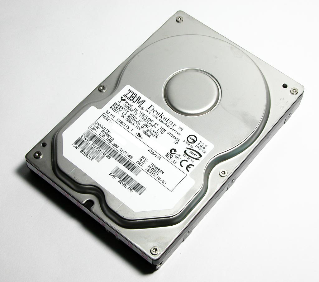 61.4GB IDE IBM IC35L060AVVA07-0 7200RPM 2MB HDD 3.5" Internal Hard Drive