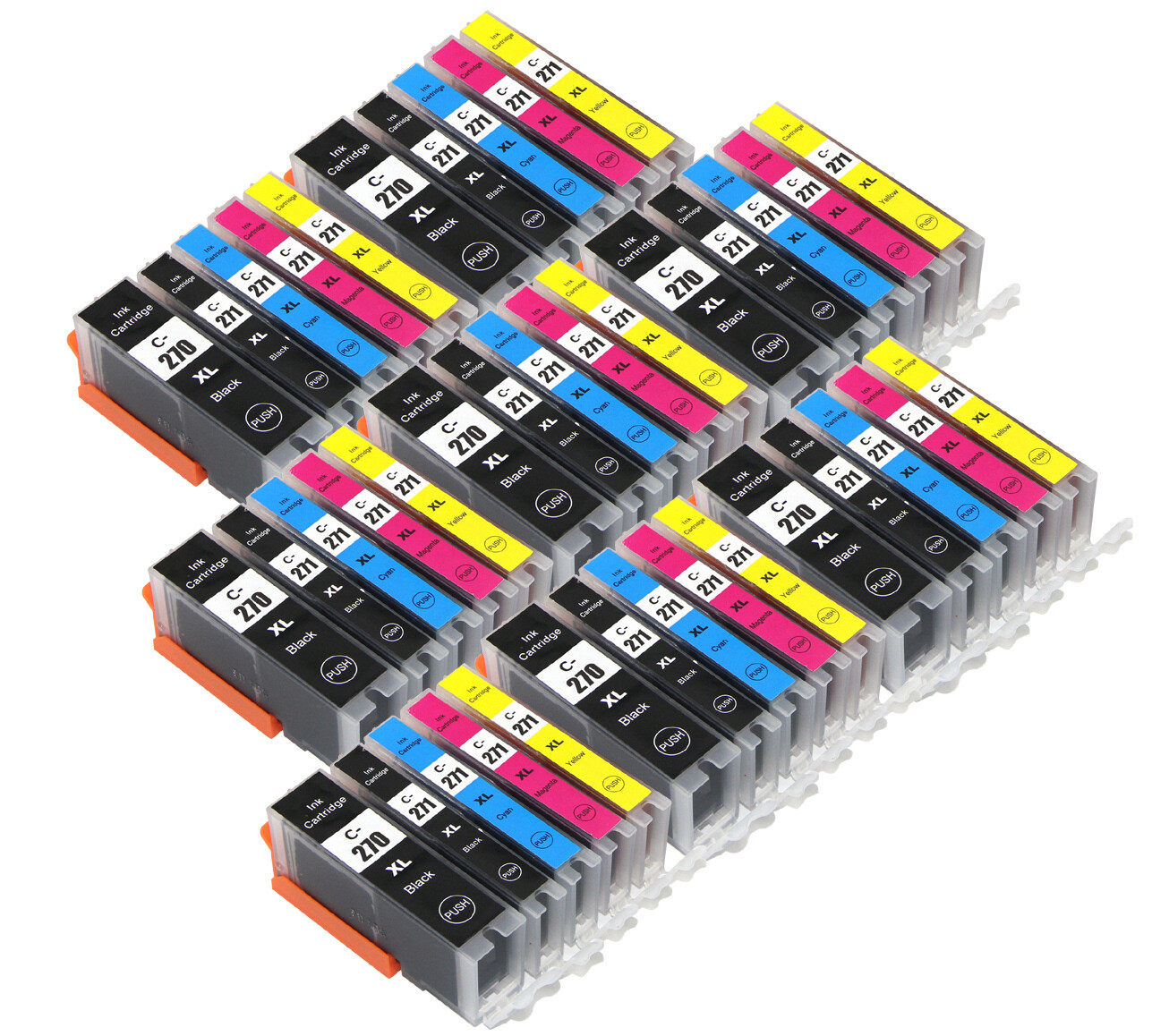 40 PK New Ink Cartridges Set for PGI 270 XL CLI 271 XL MG5720 MG5721 MG5722