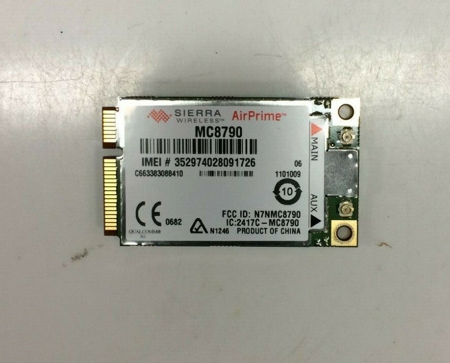 Sierra Wireless MC8790 Mini PCI-E 3G HSPA UMTS EDGE GPRS GSM MODULE