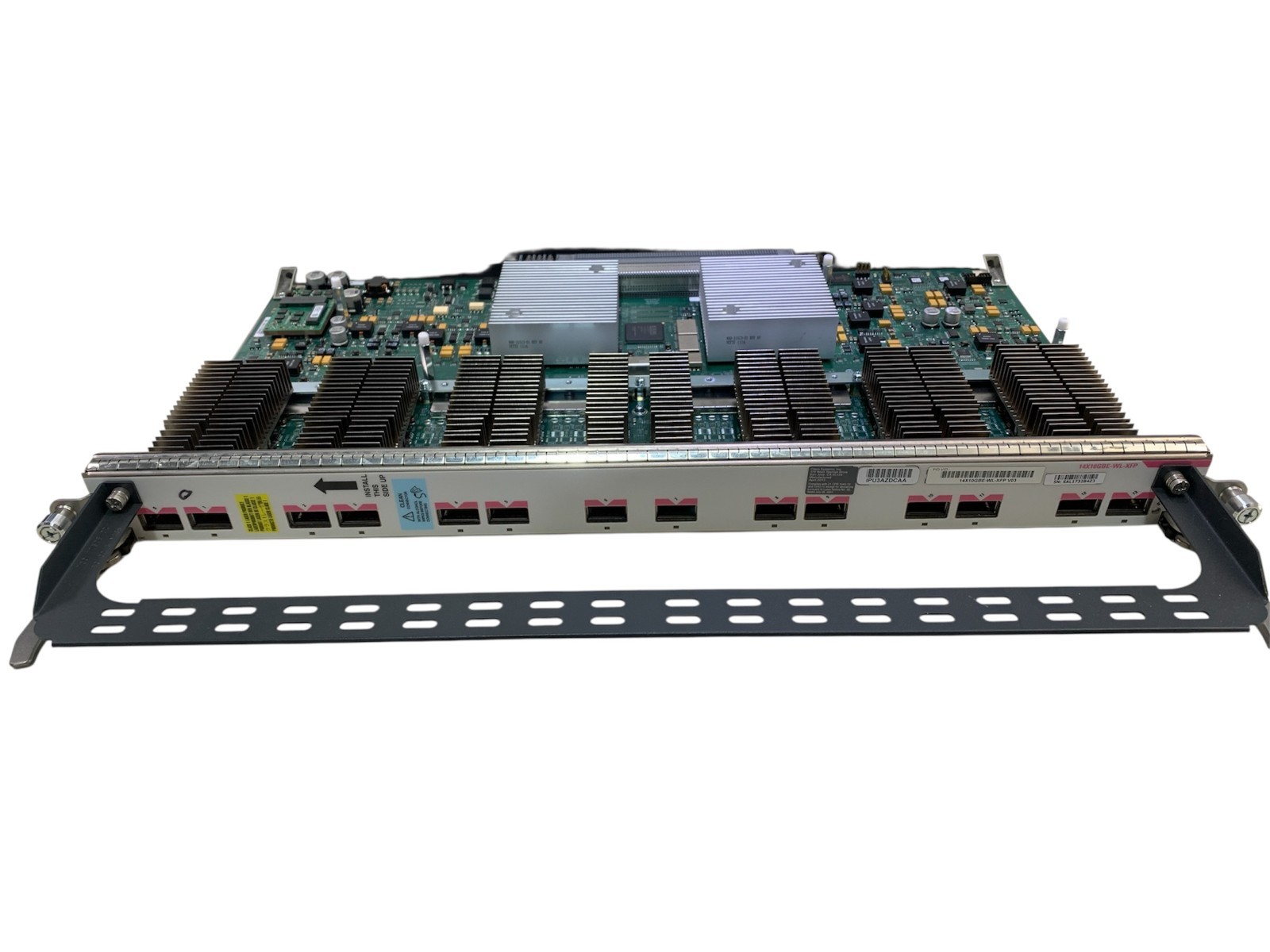 CISCO 14X10GBE-WL-XFP 14-PORT 10GbE LAN/WAN INTERFACE MODULE FOR CRS-3/X - USED