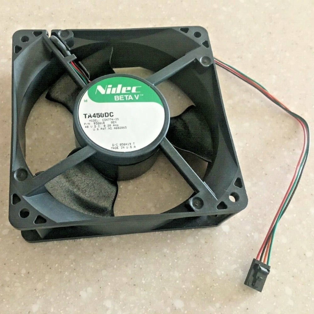 2pcs TA450DC Nidec Beta V Fan Model C34774-35 0.2A 48V DC 4 wire