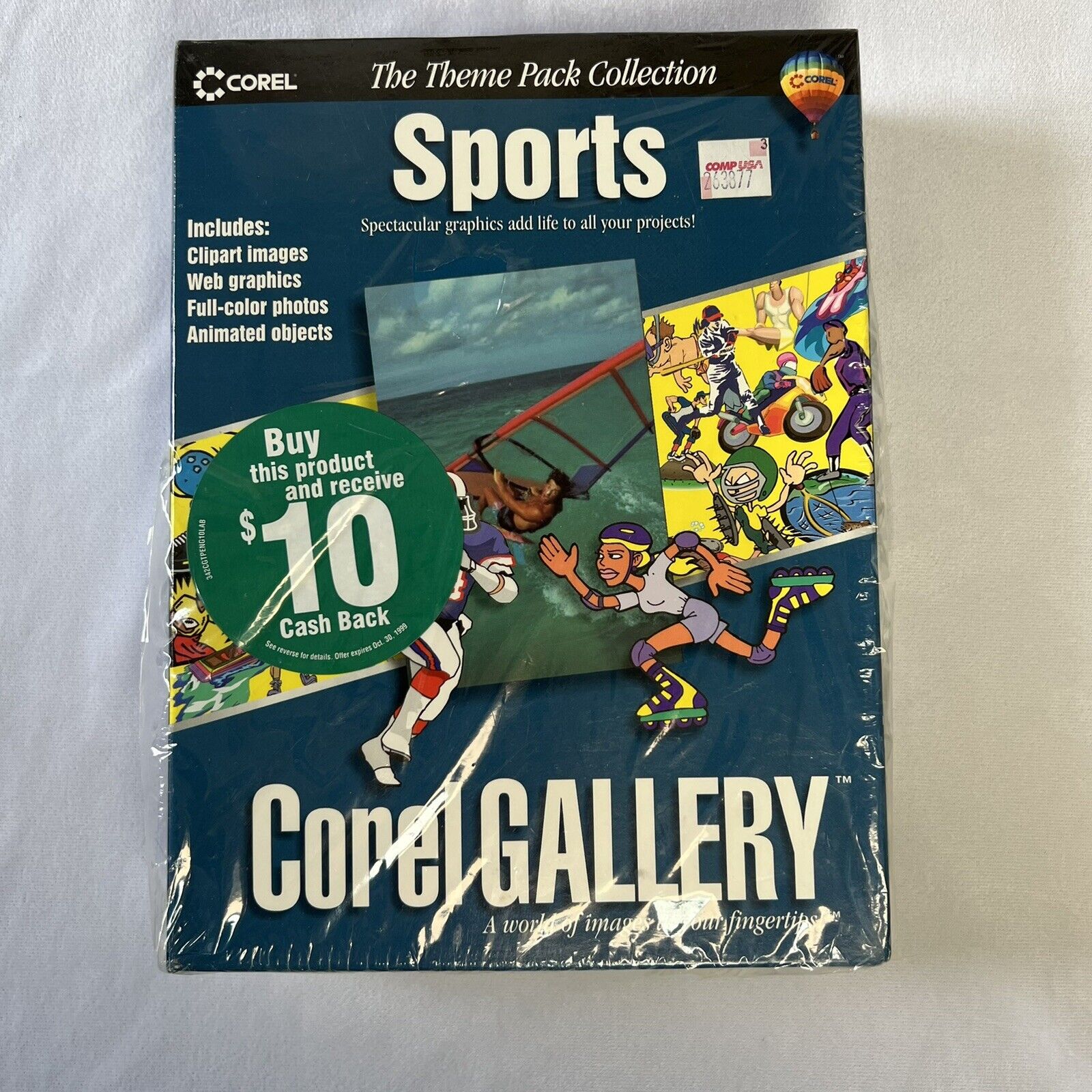 Corel Gallery Sports_Theme Based Clip Art_Brand New