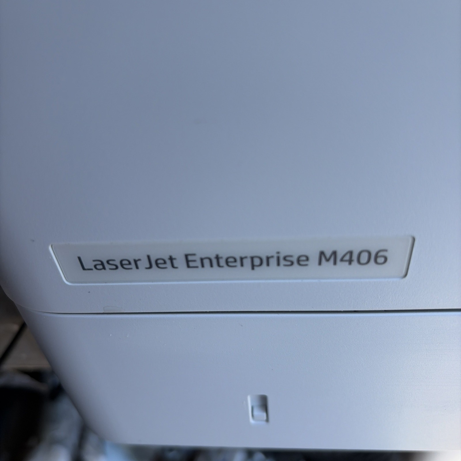 HP Laserjet M406dn Printer W/ Toner - Low Page Counts