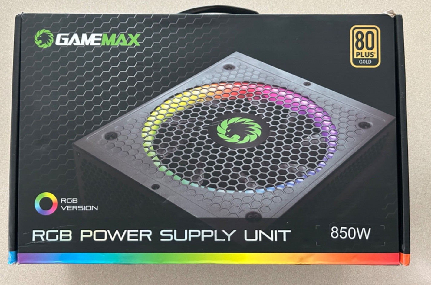 Gamemax 850W 80 Plus Gold Power Supply ATX 3.0